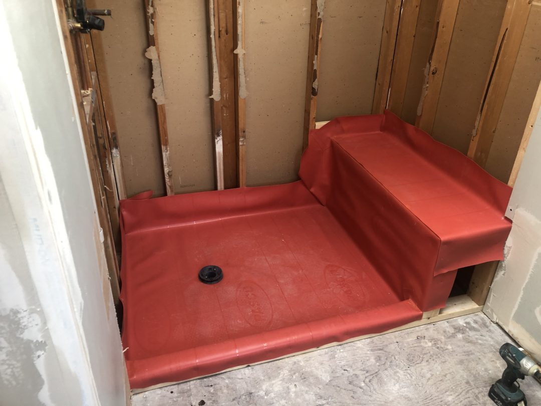 how-to-frame-a-shower-bench-and-curb-gizmo-exteriors-repair