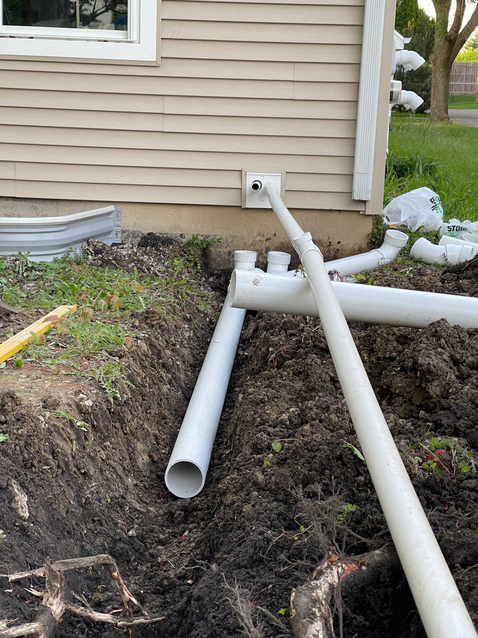 sump pump drainage Gizmo Exteriors Repair, Installations, Remodeling