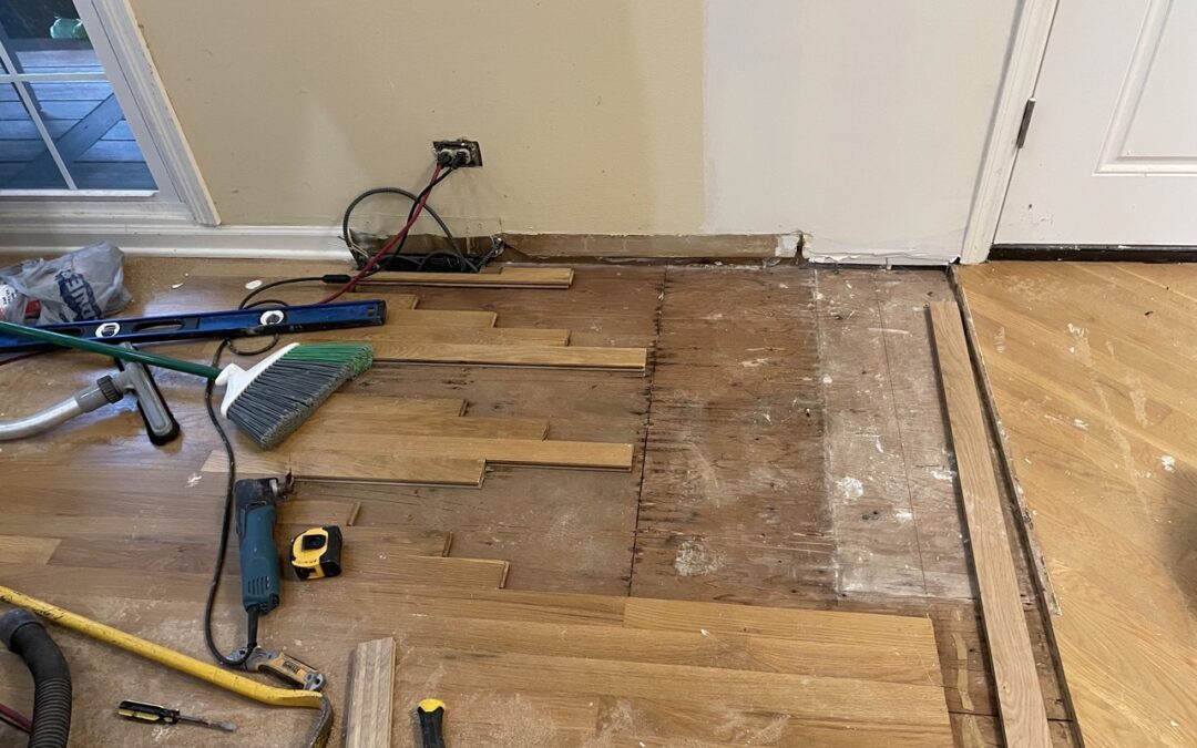 Repairing A Damaged Hardwood Floor
